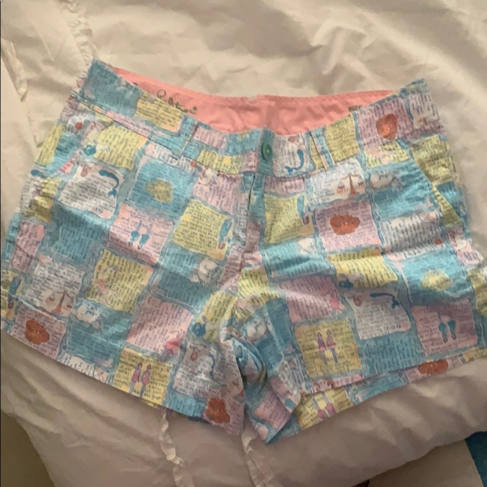 Patchwork Lily Pulitzer Shorts